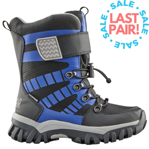 Cougar Tango Black/Electric Blue (Child 12 + Youth 4)