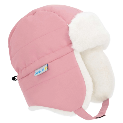 Jan & Jul Toasty-Dry Trapper Hat Dusty Pink