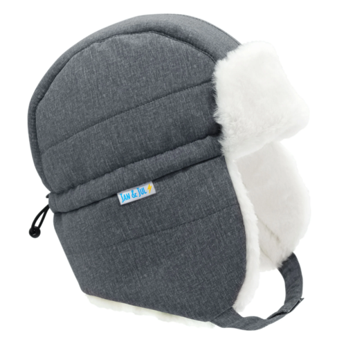 Jan & Jul Toasty-Dry Trapper Hat Heather Grey