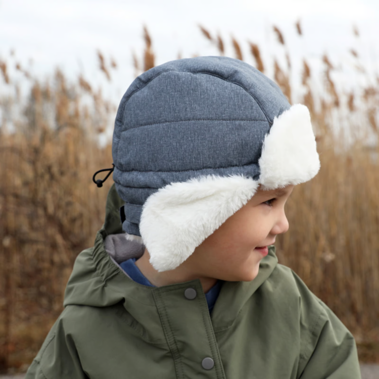 Jan & Jul Jan & Jul Toasty-Dry Trapper Hat Heather Grey