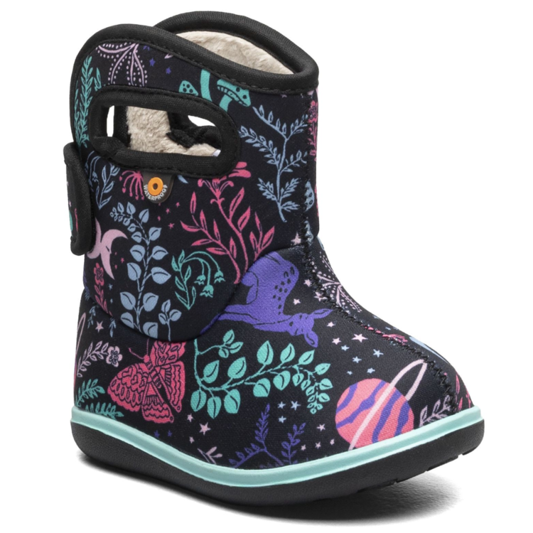Bogs Bogs Baby Bogs II Cosmic Forest Black Multi