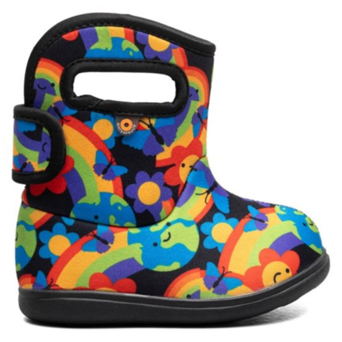 Bogs Baby Bogs II Rainbow Planet Black Multi