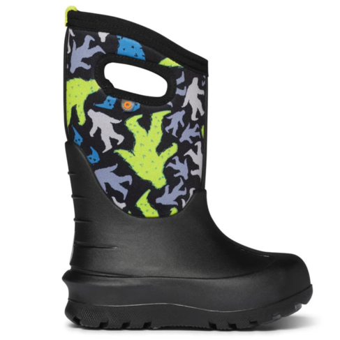 Bogs Neo-Classic Big Foot Black Multi (Youth 4)