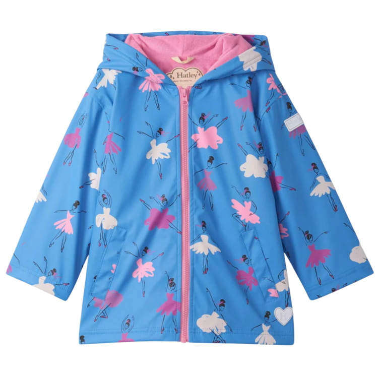 Hatley Hatley Colour Changing Ballet School Raincoat