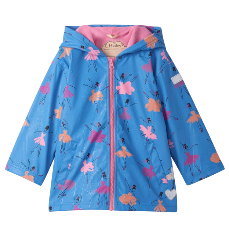 Hatley Hatley Colour Changing Ballet School Raincoat