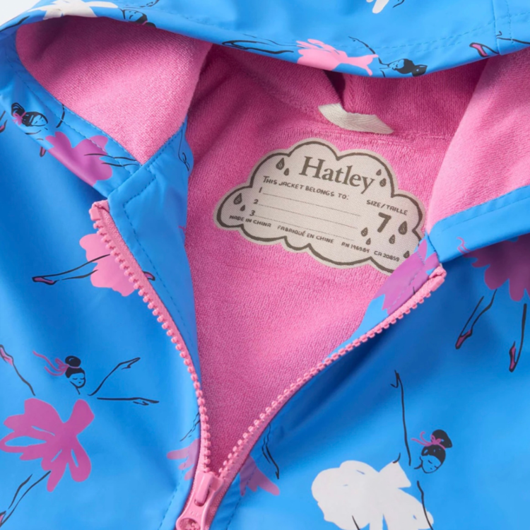 Hatley Hatley Colour Changing Ballet School Raincoat