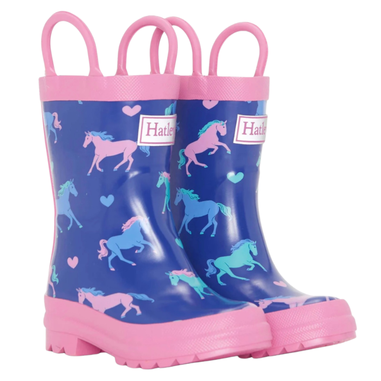 Hatley Hatley Hearts & Horses Rain Boot
