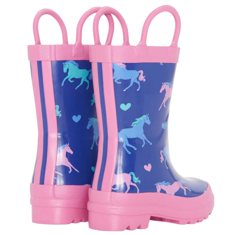 Hatley Hatley Hearts & Horses Rain Boot