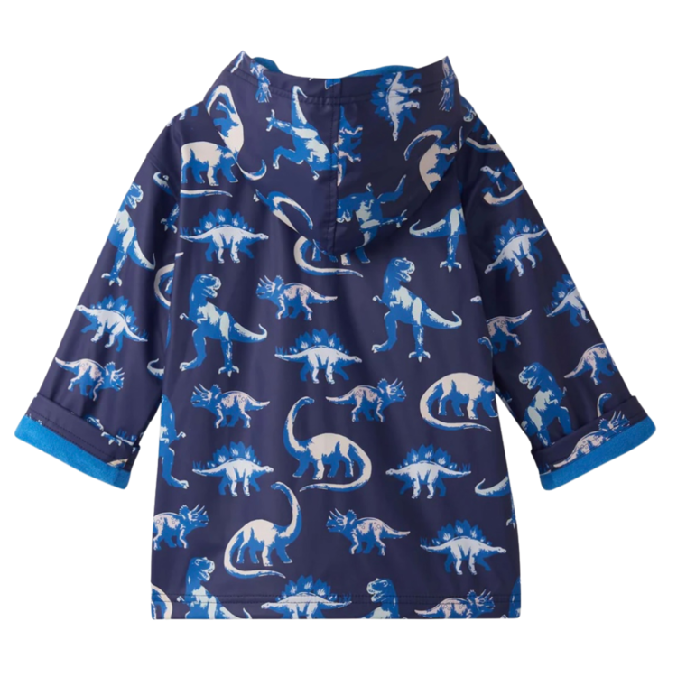 Hatley Hatley Colour Changing Painted Dino Raincoat