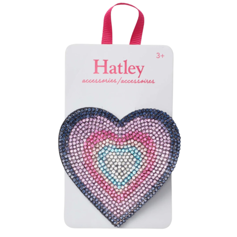 Hatley Colourful Heart Large Hair Clip
