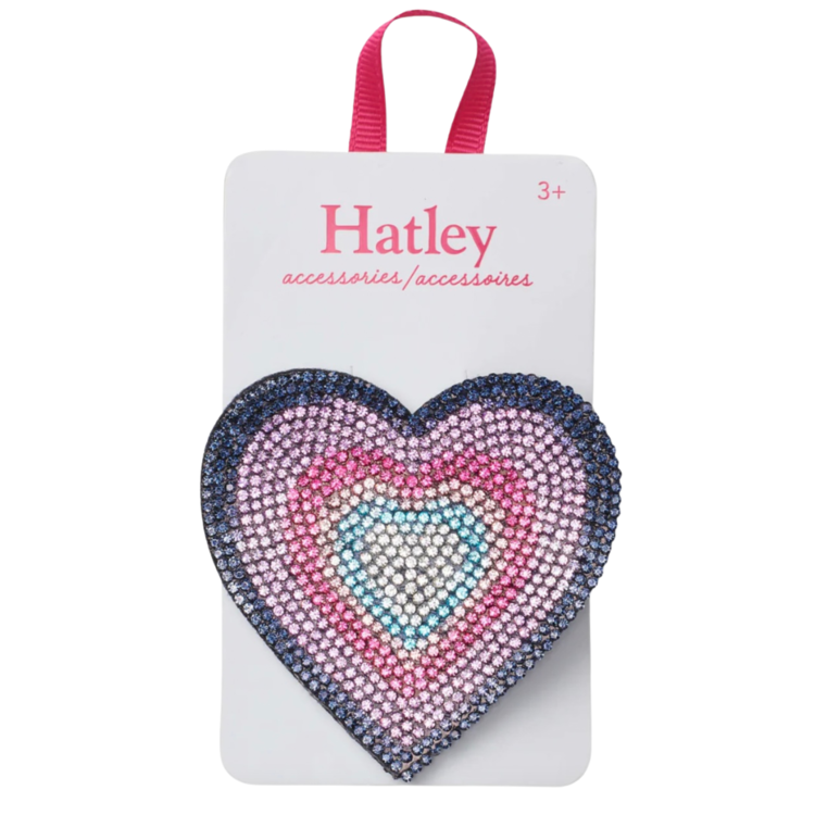 Hatley Hatley Colourful Heart Large Hair Clip
