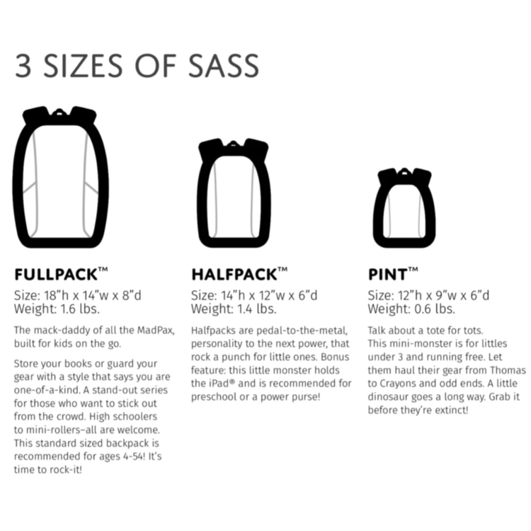 Madpax Madpax Bubble Pax Full Red