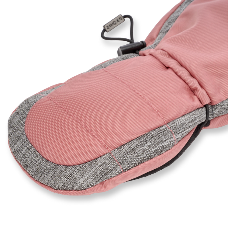 Stonz Stonz Youth Mitts Dusty Rose/Grey