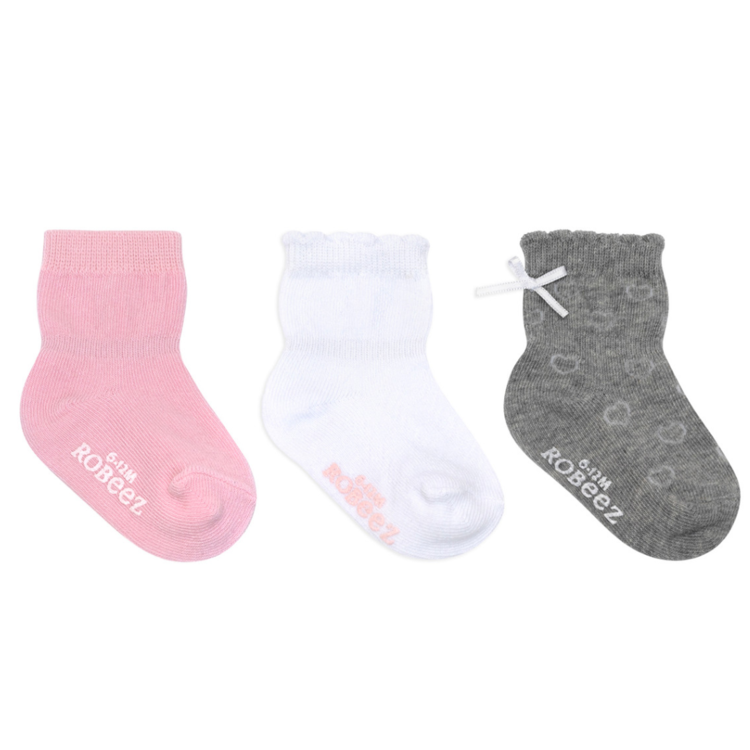 Robeez Robeez Girly Girl Basics (3PK)