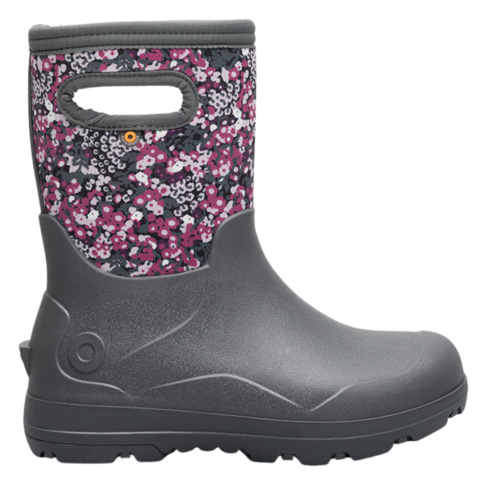 Bogs York Seamless Impressionist Floral Gray Multi