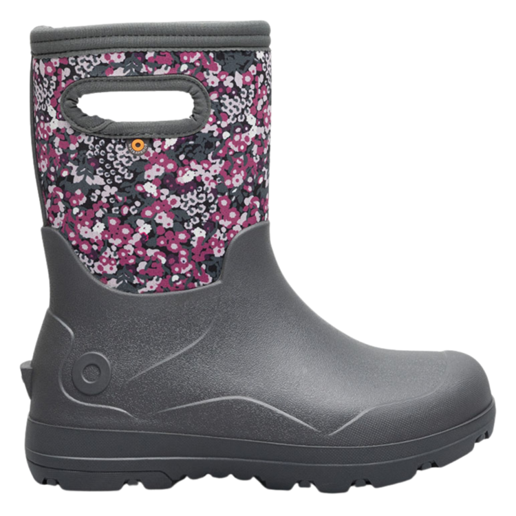 Bogs Bogs York Seamless Impressionist Floral Gray Multi