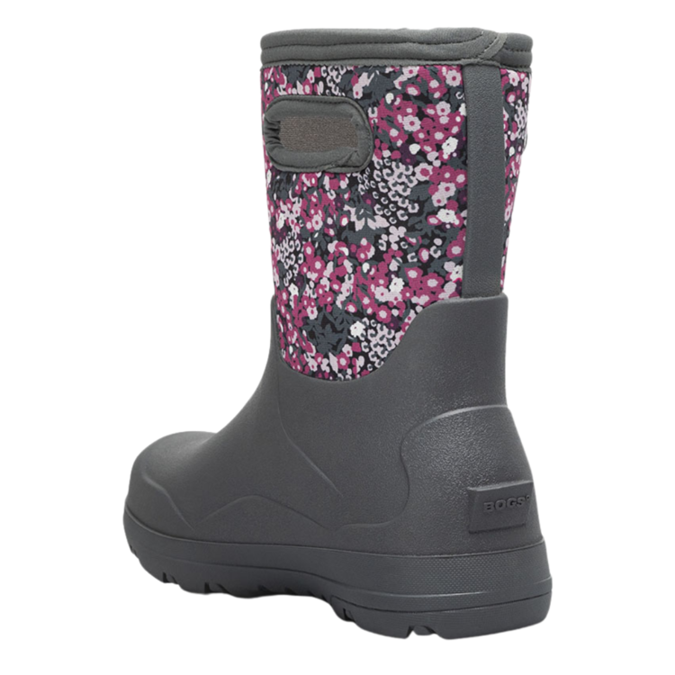 Bogs Bogs York Seamless Impressionist Floral Gray Multi