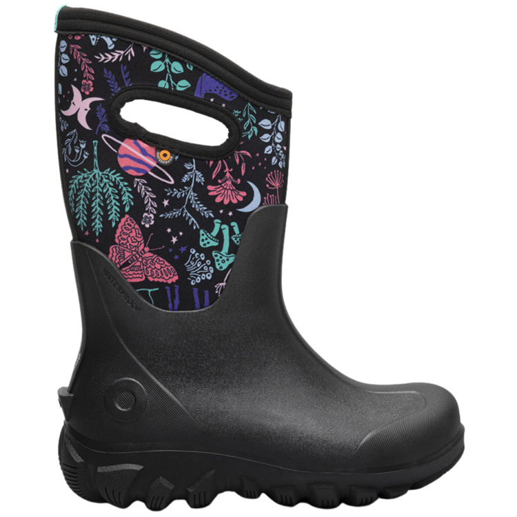 Bogs Bogs Classic Seamless Cosmic Forest Black Multi