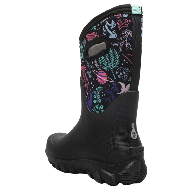 Bogs Bogs Classic Seamless Cosmic Forest Black Multi