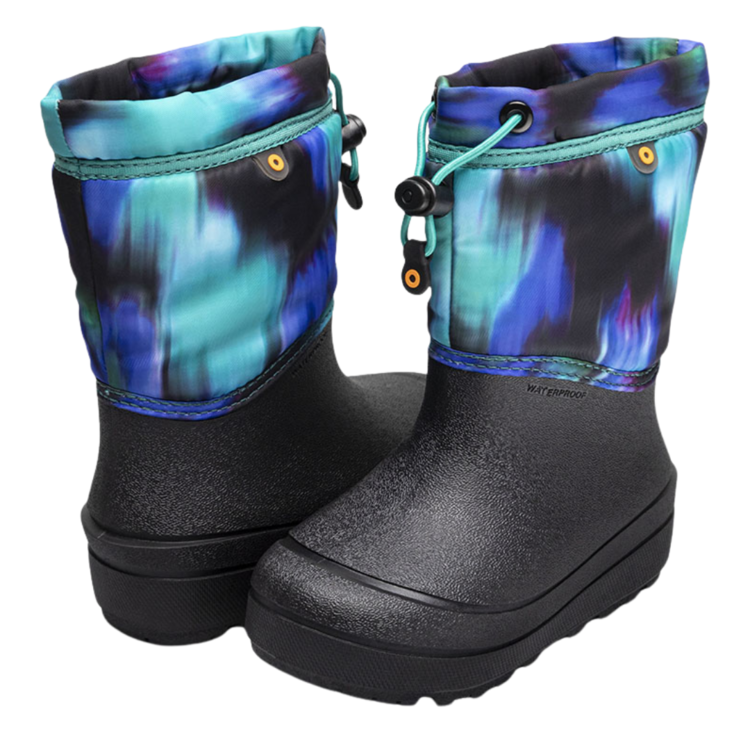 Bogs Bogs Snow Shell Northern Lights Black Multi
