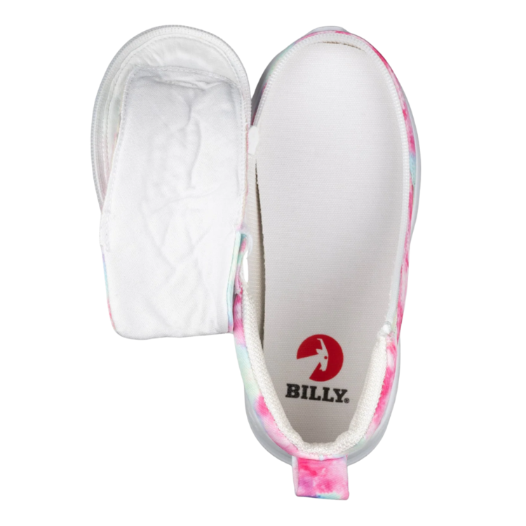 Billy Footwear Billy GOAT Classic High Pink Watercolor (WIDE)