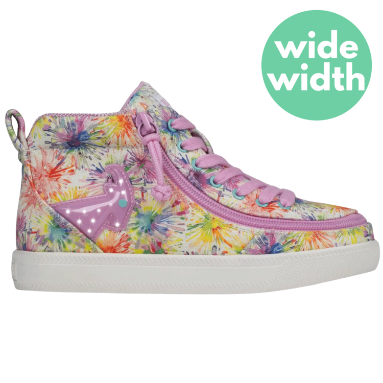 Billy Footwear Billy WDR Classic High Floral Light Up