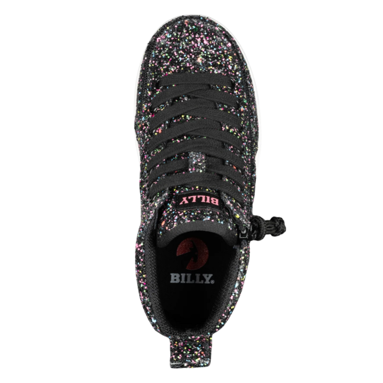 Billy Footwear Billy Classic WDR II High Black Multi Glitter