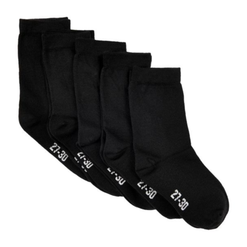 Minymo Ankle Sock (5PK) Black