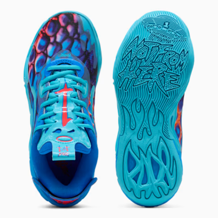 Puma Puma Alien Skin Jr Ultra Blue/ Luminous Pink