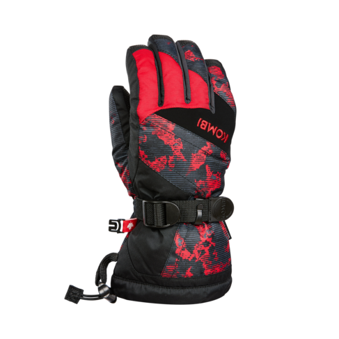 Kombi The Original Jr Glove Frozen Camo Red