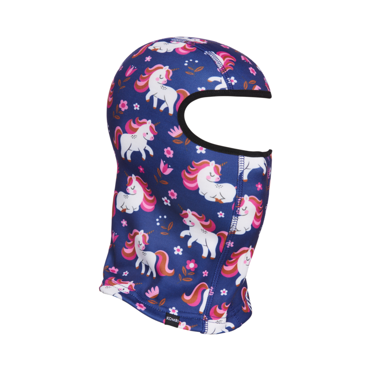 Kombi Kombi Velvet Fleece Balaclava Pretty Unicorn Navy
