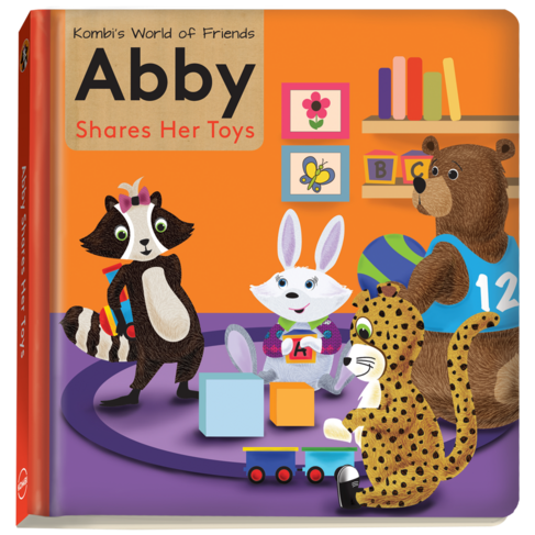 Kombi Abby Shares Her Toys Book