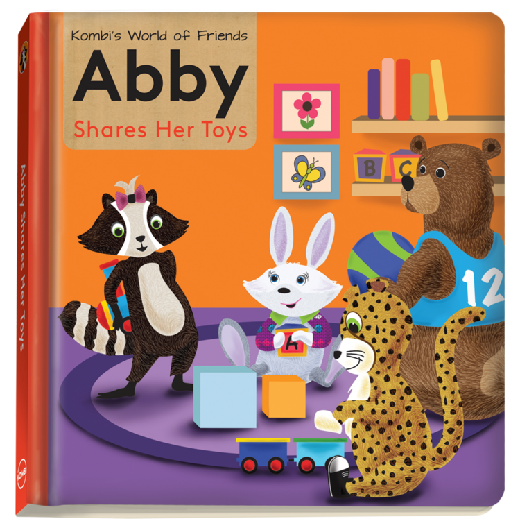 Kombi Kombi Abby Shares Her Toys Book