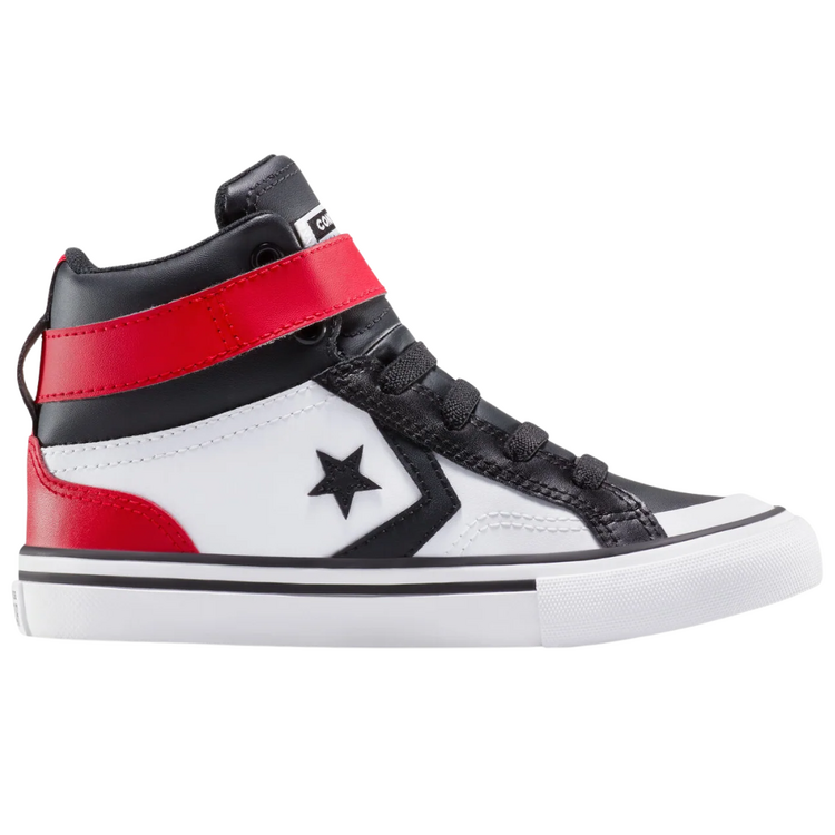 Converse Converse Kids Pro Blaze Strap High Top Black/Wht/Red