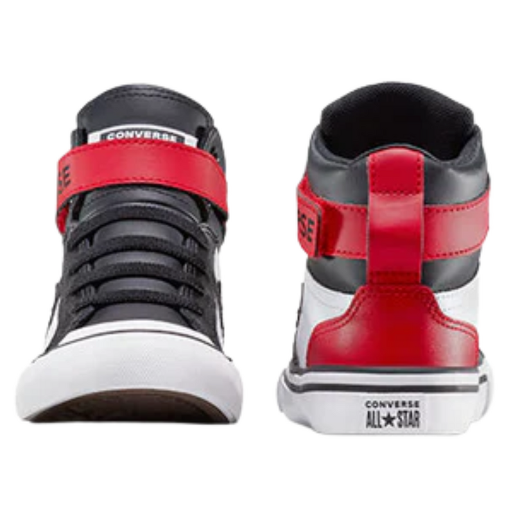 Converse Converse Kids Pro Blaze Strap High Top Black/Wht/Red