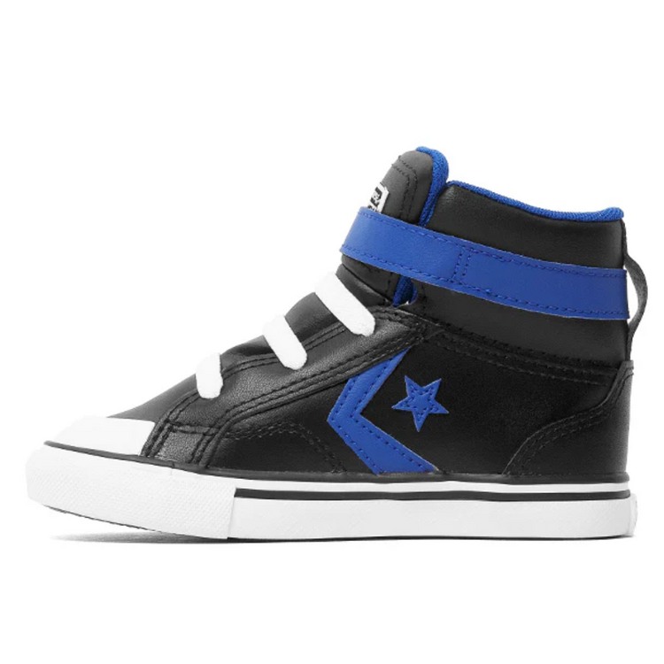 Converse Converse Toddler Pro Blaze Strap Leather High Top Black/Blue