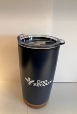 BRNDTO BON SECOURS 20OZ INSULATED TUMBLER W CLEAR LID
