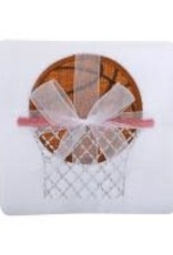 3 Marthas 3M appliqued burp pad basketball