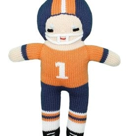 Zubels 12" Football Player navy/orange