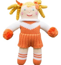 Zubels 7" Cheerleader Rattle orange