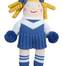 Zubels 7" Cheerleader Rattle blue