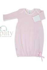 Paty, Inc. 215 Lap shoulder Gown pink