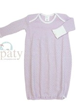 Paty, Inc. 215 Lap shoulder gown Lavender