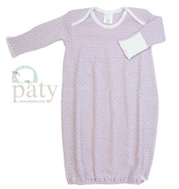 Paty, Inc. Lap Shoulder Gown Lavender