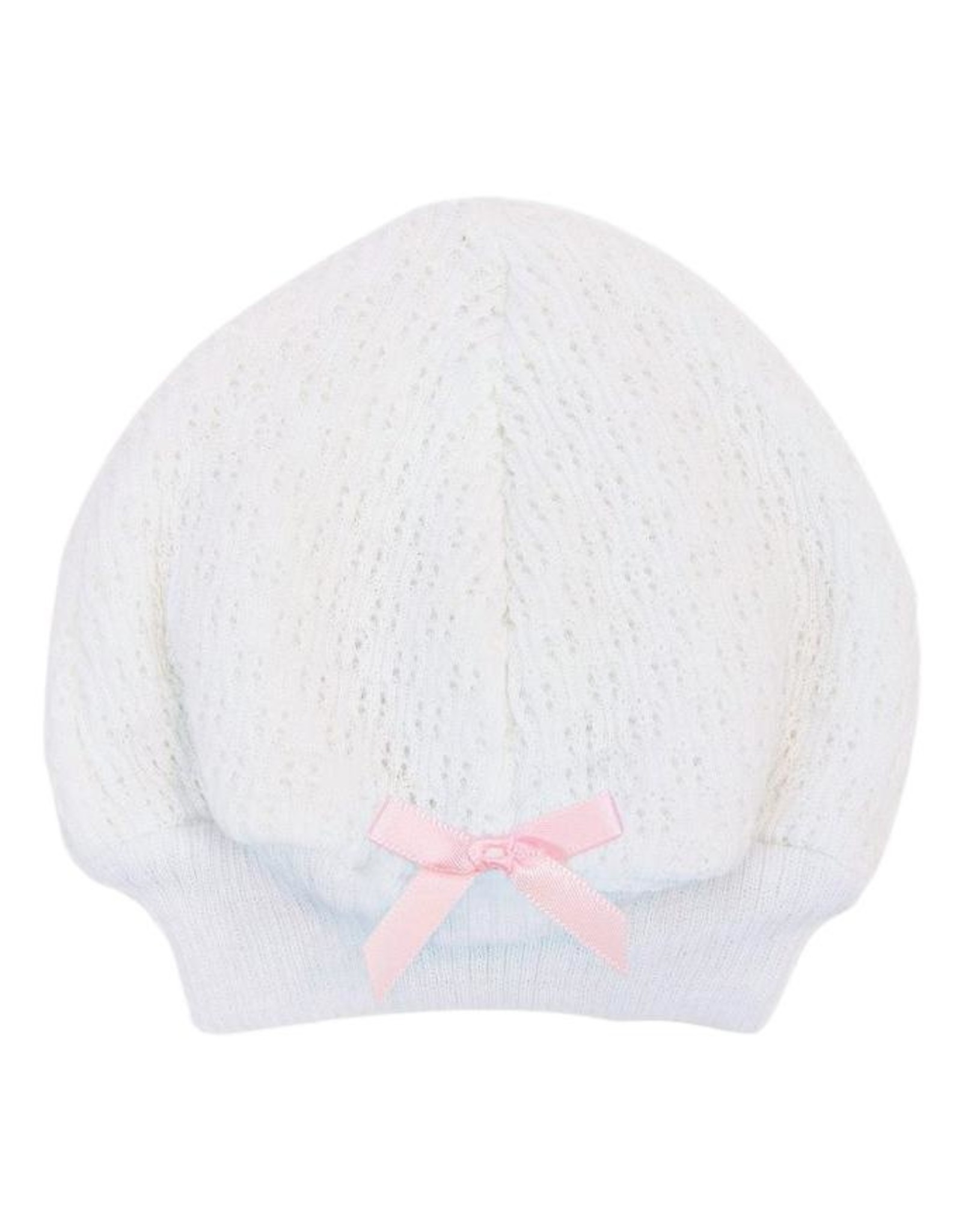 Paty, Inc. 105 Beanie Cap with Bow Pink