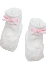 Paty, Inc. 158 Booties w/ Bow pink