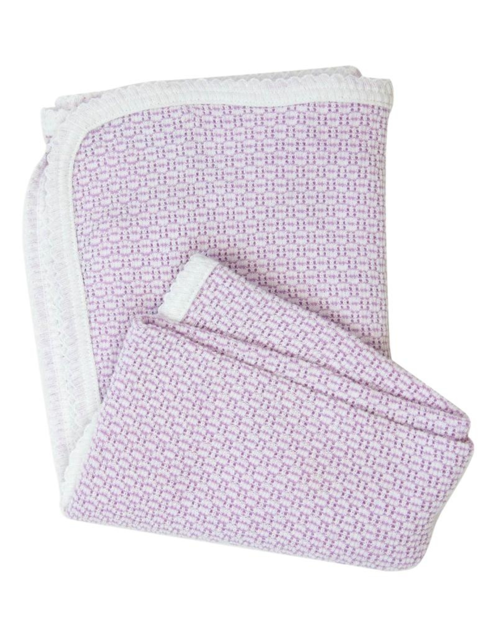 Paty, Inc. 207 Receiving Blanket lavender Solid Stripe