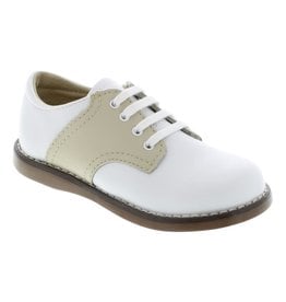 Footmates Cheer White/Ecru