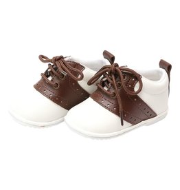 Angel by L'Amour Austin Oxford Shoe white/brown