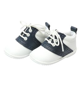 Angel by L'Amour Austin Oxford Shoe white/navy